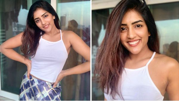 ఓ వైపు ఎద అందాలు.. మరో వైపు నవ్వులజల్లు.. ఈషా రెబ్బా అదరహో!!