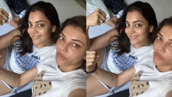 పెళ్లికి ముందు కండలు చూపిస్తున్న కాజల్.. మెహందీ, సంగీత్ పక్కన పెట్టేసి..