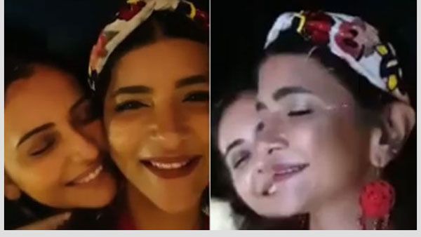 రకుల్‌కు మంచు లక్ష్మీ గాఢమైన కౌగిలింత.. లవ్యూ అంటూ.. వీడియో వైరల్