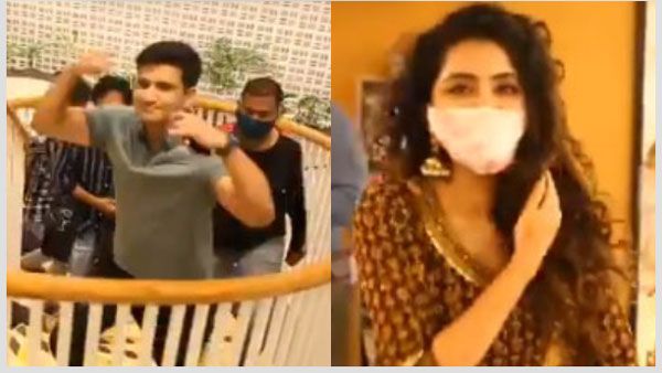 మొదటి రోజు సందడే సందడి.. సెట్‌లో నిఖిల్-అనుపమ రచ్చ