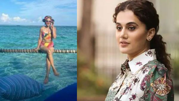 బికినీ అందాలతో అదరొట్టిన తాప్సీ పన్ను.. నిర్భంధం, వివాదాల నుంచి అలా..