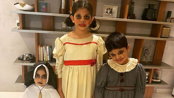 దెయ్యాల వేశాలతో భయపెడుతున్న బన్నీ పిల్లలు.. ఫొటోలను చూస్తే షాకవ్వాల్సిందే