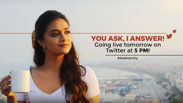 మీ ప్రశ్నలకు నా సమాధానం.. కీర్తి సురేష్ రెడీ అవుతోంది!!