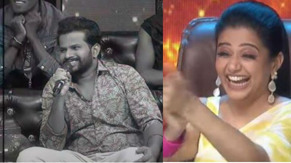 ప్రియా అంటూ ఏకంగా అలా కూర్చోబెట్టేసుకున్నాడు.. ప్రియమణితో హైపర్ ఆది పులిహోర!!