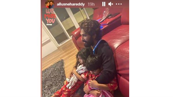 అల్లు అర్జున్‌ను మిస్ అవుతున్నారట.. స్నేహా రెడ్డి పోస్ట్ వైరల్