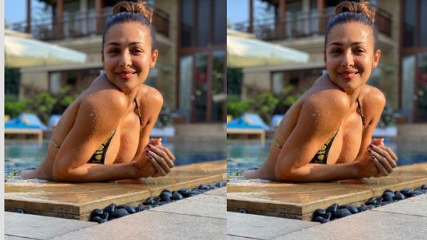 తడిసిన అందాలు ‘కెవ్వుకేక’.. స్విమ్మింగ్ పూల్‌లో మలైక అరోరా.. బికినీ పిక్ వైరల్