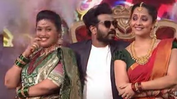 ఓ వైపు రోజా.. మరో వైపు అనసూయ.. మధ్యలో హైపర్ ఆది రచ్చ