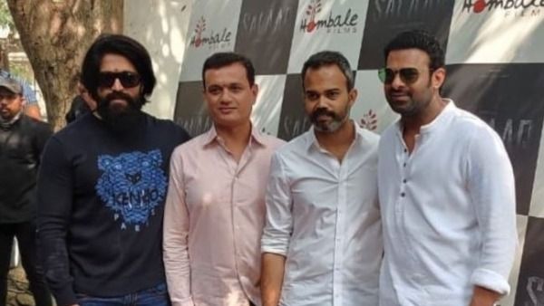 Salaar launch: బహుబలితో రాఖీ భాయ్.. ఈ ఫొటో చూస్తే ఫ్యాన్స్ కు పండగే..