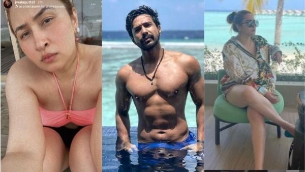 ప్రియుడితో జ్వాలా గుత్తా కెమిస్ట్రీతో కేక.. బికినీలో ఆమె.. సిక్స్‌ప్యాక్‌తో అతను.. హాట్ హాట్‌గా