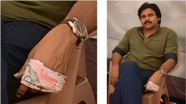 అయ్యప్పనుమ్ కోషియం రీమేక్‌కు జానీ మూవీ కనెక్షన్.. పవన్ కల్యాణ్ చేతి కర్చీఫ్ వైరల్