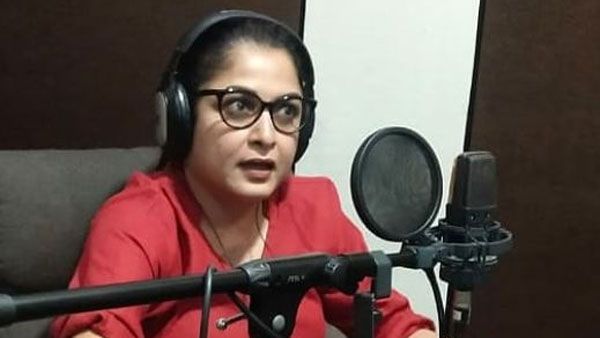 డబ్బింగ్ షురూ.. మొదలెట్టేసిన రమ్యకృష్ణ