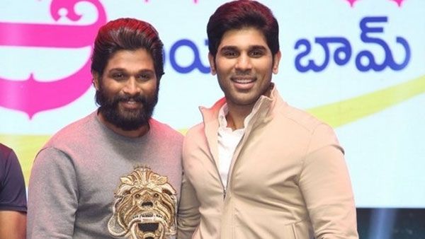 నా హీరో అంటూ అల్లు శిరీష్ రచ్చ.. బన్నీ వీడియో వైరల్