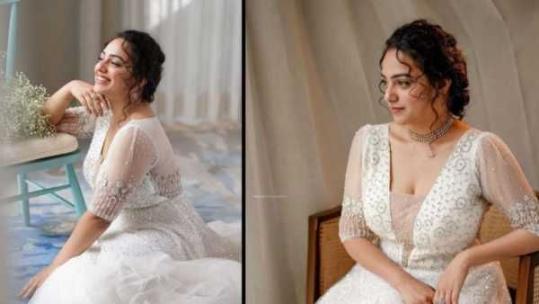 గ్లామర్ డోస్ పెంచిన నిత్య మీనన్.. తెల్లని డ్రెస్సులో ఎద అందాలను ఒలకబోస్తూ..