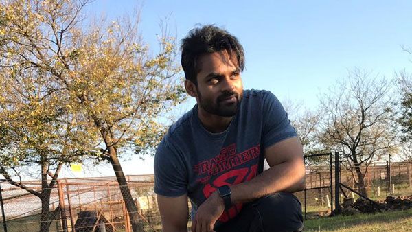 పులి పిల్లలతో సాయి ధరమ్ తేజ్… వేదాంతం మాట్లాడుతున్నాడే !