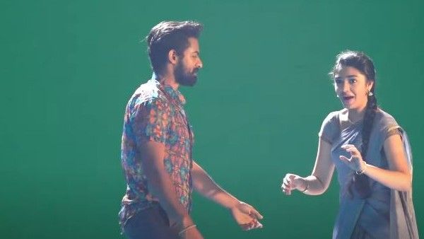 జలజల జలపాతం రియల్ వీడియో.. ఆ సీన్లలో ఒకరిని మించి మరొకరు.. చివరలో భయపడిన కృతి శెట్టి