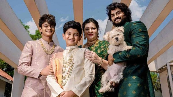 మహేష్ బాబు చెల్లిని చూశారా.. మామ పొలికలతో మేనల్లుళ్లు కూడా మరింత క్యూట్ గా..