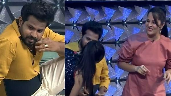 ఆదికేశవరెడ్డిలా వస్తే.. అర్జున్‌రెడ్డిలా.. అనసూయ ఉండగానే... హైపర్ ఆది బట్టలు విడిపించిన యాంకర్