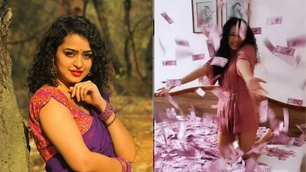 మంచం నిండా రెండు వేల నోట్లే.. అప్సరా రాణి రచ్చ మాములుగా లేదుగా!