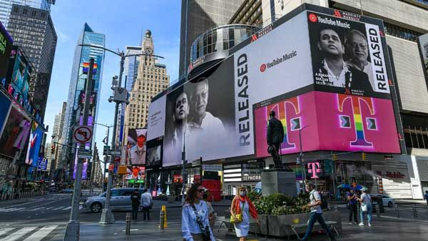 Meri Pukaar Suno: అమెరికా బిల్‌బోర్డ్స్‌పై ఏఆర్ రెహ్మాన్ మ్యాజిక్