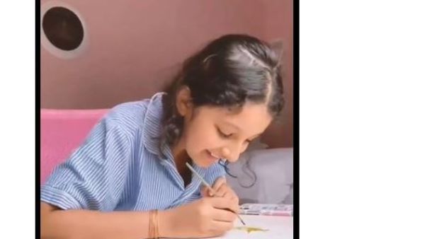 తండ్రి కోసం గంటల తరబడి కష్టపడిన సితార.. మహేష్ పేరు వచ్చేలా సర్‌ప్రైజ్‌