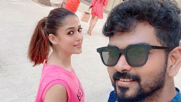 నయనతారను కిస్ చేసే ఫొటో పెట్టమన్న నెటిజన్: విఘ్నేష్ శివన్ ఊహించని ఆన్సర్