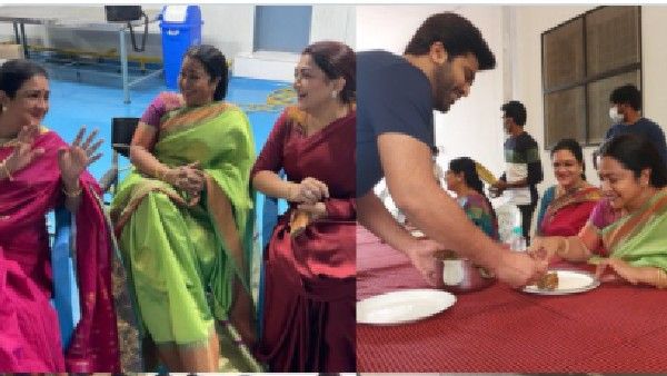 శర్వా కోసం క్యారవాన్ వదిలేసిన హీరోయిన్లు.. అందరం ఇలా ఎంజాయ్ చేస్తున్నామంటూ ఆసక్తికర ట్వీట్!