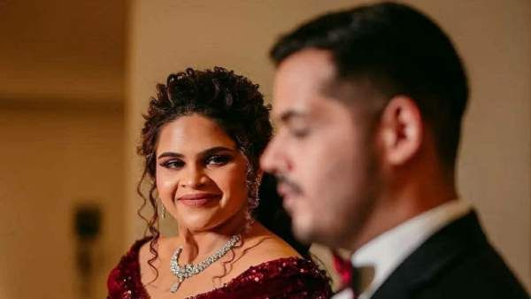 లేడి కమెడియన్ విద్యుల్లేఖ పెళ్లి ఫొటోలు.. కత్తి లాంటి కుర్రాడిని టెంప్ట్ చేసిన చబ్బీ గర్ల్!