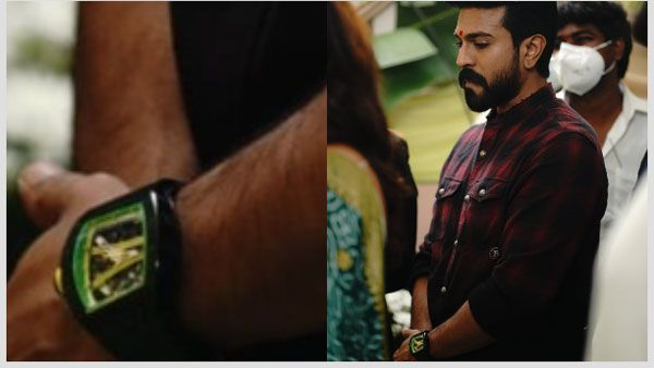 రామ్ చరణ్ చేతికి విలువైన వాచ్: దాని ధర ఎంతో తెలిస్తే నిద్ర కూడా పట్టదు.. ఇది కూడా రికార్డే!