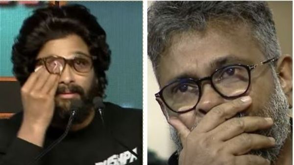 Pushpa Thank You Meet సుకుమార్‌ను కంటతడి పెట్టించిన అల్లు అర్జున్.. ఐకాన్ స్టార్ కూడా ఏడుస్తూ ఎమోషనల్