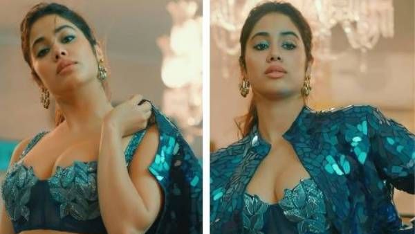 బికినీ వేసినా ఇంత హాట్ గా కనిపించలేదు.. శ్రీదేవి కూతురు స్టన్నింగ్ లుక్