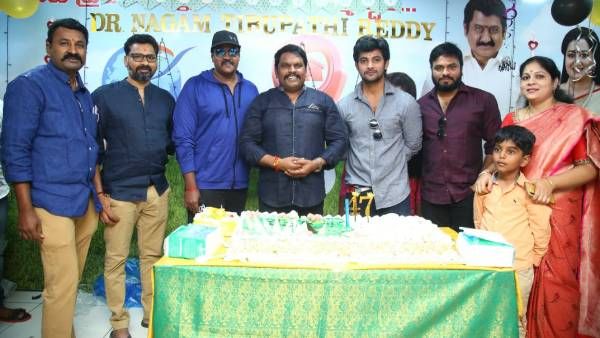 ఘనంగా నిర్మాత తిరుప‌తి రెడ్డి బర్త్ డే.. తీస్ మార్ ఖాన్ టీమ్ హంగామా.. ఆదికి మరో భారీ ఆఫర్