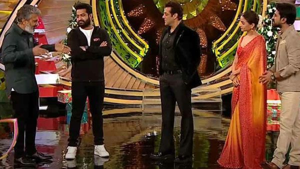 సల్మాన్ ఖాన్ ని డైరెక్ట్ చేసిన రాజమౌళి.. రామ్ చరణ్, తారక్ విలన్స్!