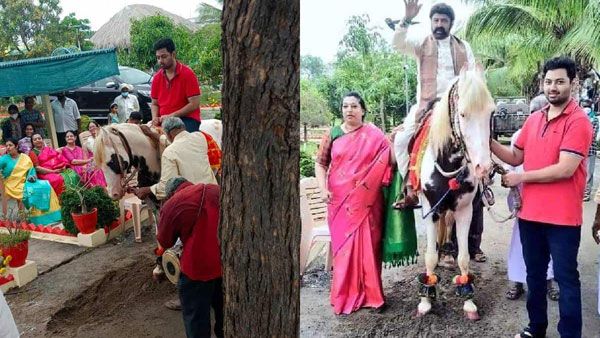 సంక్రాంతి సంబరాల్లో బాలయ్య విన్యాసాలు.. మోక్షజ్ఞ ఇంకా అదే లుక్ లో.. ఫొటో వైరల్