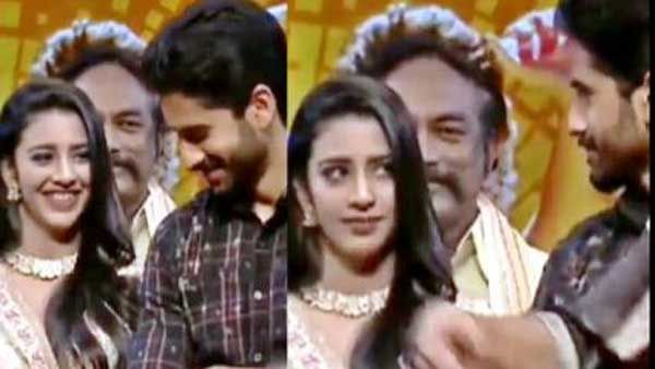 స్టేజ్ పైనే చైతు చిలిపి వేషాలు.. బంగార్రాజు తరహాలోనే హీరోయిన్ తో అలా.. వీడియో వైరల్