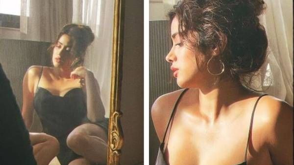 ఘోరమైన ఫోజులతో జాన్వీ కపూర్ రచ్చ: వామ్మో బెడ్‌రూంలో ఆమెనిలా చూశారంటే!