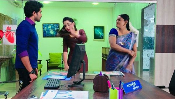 Karthika Deepam మోనిత చెంప పగలకొట్టిన దీప.. బాబాయ్‌ని చంపి కార్తీక్‌ను అలా అంటూ