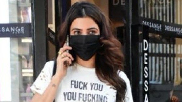 ఫ* యూ అంటూ సమంత రచ్చ.. మెసేజా? వార్నింగా? ఆ టీషర్ట్ ధర ఎంతో తెలుసా?