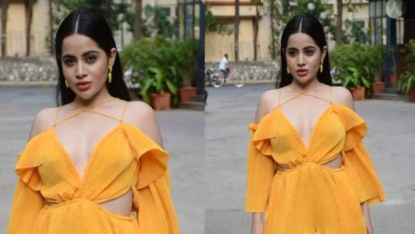 ప్యాంట్‌ వేసుకోకుండా రోడ్డెక్కిన ఉర్ఫీ జావేద్.. ఫొటోగ్రాఫర్లు వెంటపడడంతో.. చేతులు అడ్డుపెట్టుకుని పరుగు!