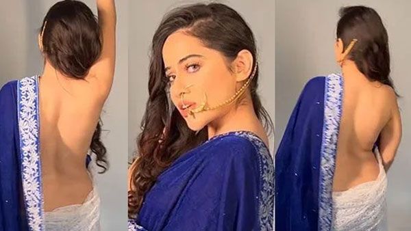 జాకెట్ లేకుండా చీర‌తో.. మరోసారి అలా రెచ్చిపోయిన ఉర్ఫీ జావేద్.. వీడియో వైరల్