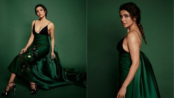 అవార్డ్స్ షోలో షాక్ ఇచ్చిన సమంత.. మొదటిసారి టాప్ అందాలను అలా హైలెట్ చేస్తూ..