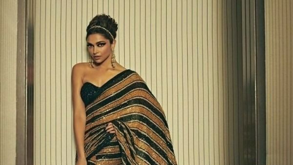 Deepika Padukone at Cannes: చీరకట్టుతో మెరిసిన దీపిక.. రెడ్ కార్పెట్‌పై నూడుల్ స్ట్రాప్ జాకెట్‌తో గ్లామర్ ట్ర
