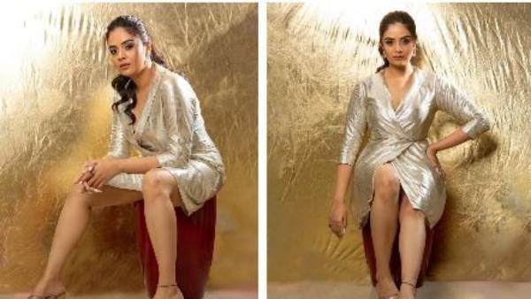 Sreemukhi: మొదటిసారి శ్రీముఖి ఘాటైన గ్లామర్ షో.. లాగ్స్ అందాలతో స్టన్నింగ్