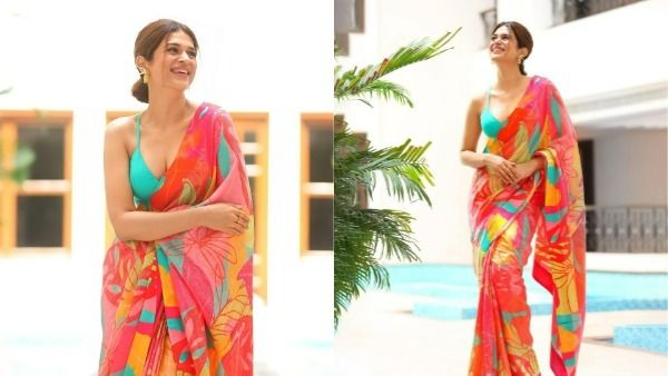 Shraddha Das: చీరకట్టులో 'శ్రద్ధ'గా​ అందాల ఆరబోత.. ఇలా కూడా చూపించొచ్చా!