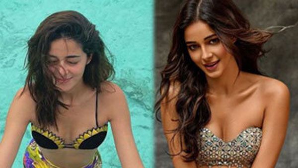 బికినీలో రెచ్చిపోయిన లైగర్ లవర్: క్లోజప్ సెల్ఫీల్లో ఎద అందాల జాతర