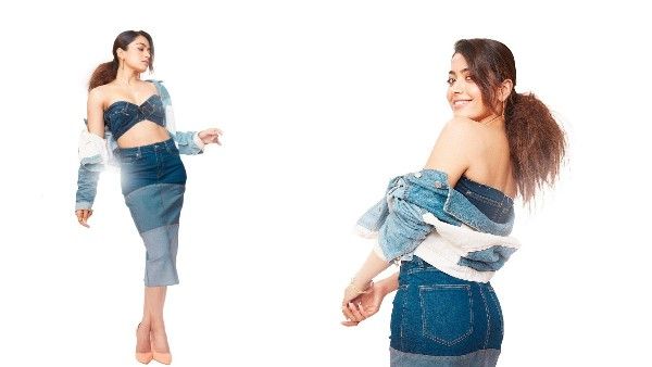 Rashmika Mandanna: షర్ట్ లేకుండా రష్మిక హల్ చల్.. ప్యాంట్ లాంటి బ్రా వేసుకొని.. స్టన్నింగ్!