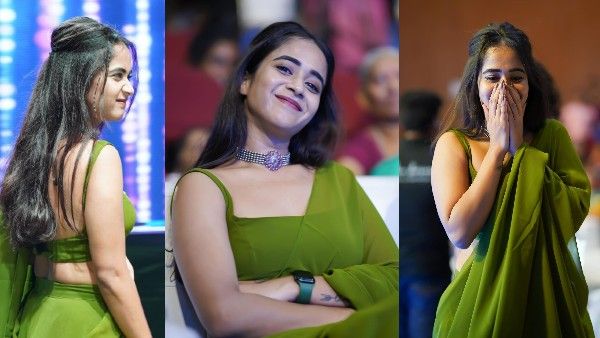 Deepthi Sunaina: స్లీవ్ లెస్ బ్లౌస్ లో దీప్తి సునైనా అందాలు.. కనువిందు చేస్తున్న సోకులు