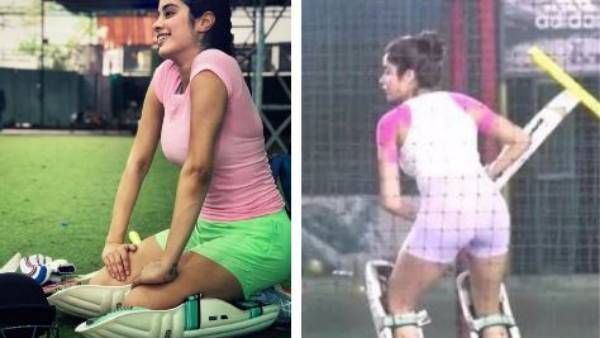 Janvhi Kapoor పొట్టి నిక్కరులో క్రికెట్ ప్రాక్టీస్.. ఇలా అయితే మెన్స్ క్రికెట్ ఎవరు చూడరేమో..