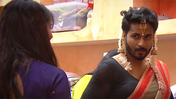 Bigg Boss Telugu 6: అమ్మాయిలా చీర కట్టుకుని పువ్వులతో శ్రీహన్.. బిగ్ బాస్ ను భయపెట్టిన అర్జున్