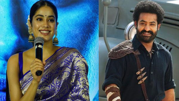 Jr NTR ఐకానిక్, లెజెండ్ యాక్టర్.. ఆయనతో నటించే ఆఫర్ వస్తే వదులుకొంటానా?. జాన్వీ కపూర్