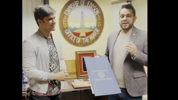 Karthikeya 2 నిఖిల్ సిద్దార్థ్‌ను సత్కరించిన నూజెర్సీ మేయర్..